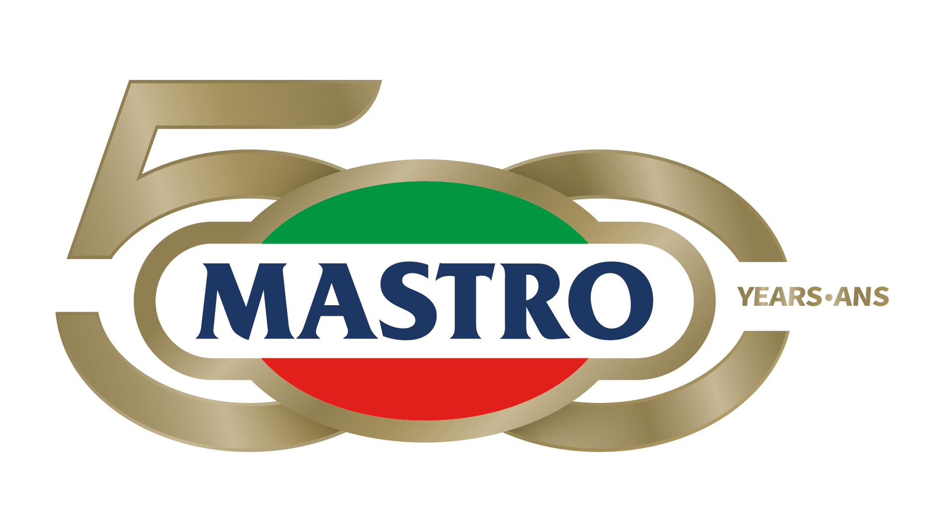 Mastro 50 Years anniversary mark