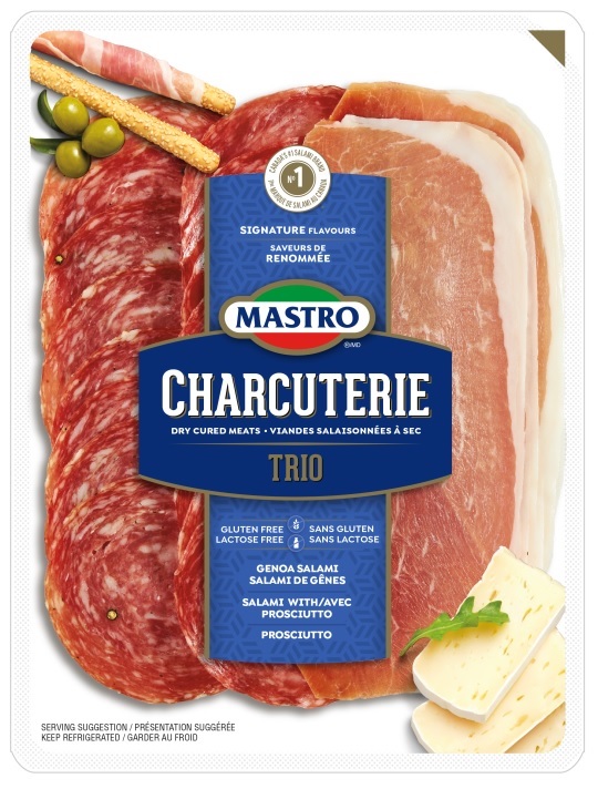 Mastro<sup>®</sup> and San Daniele<sup>®</sup> Charcuterie Trio Dry Cured