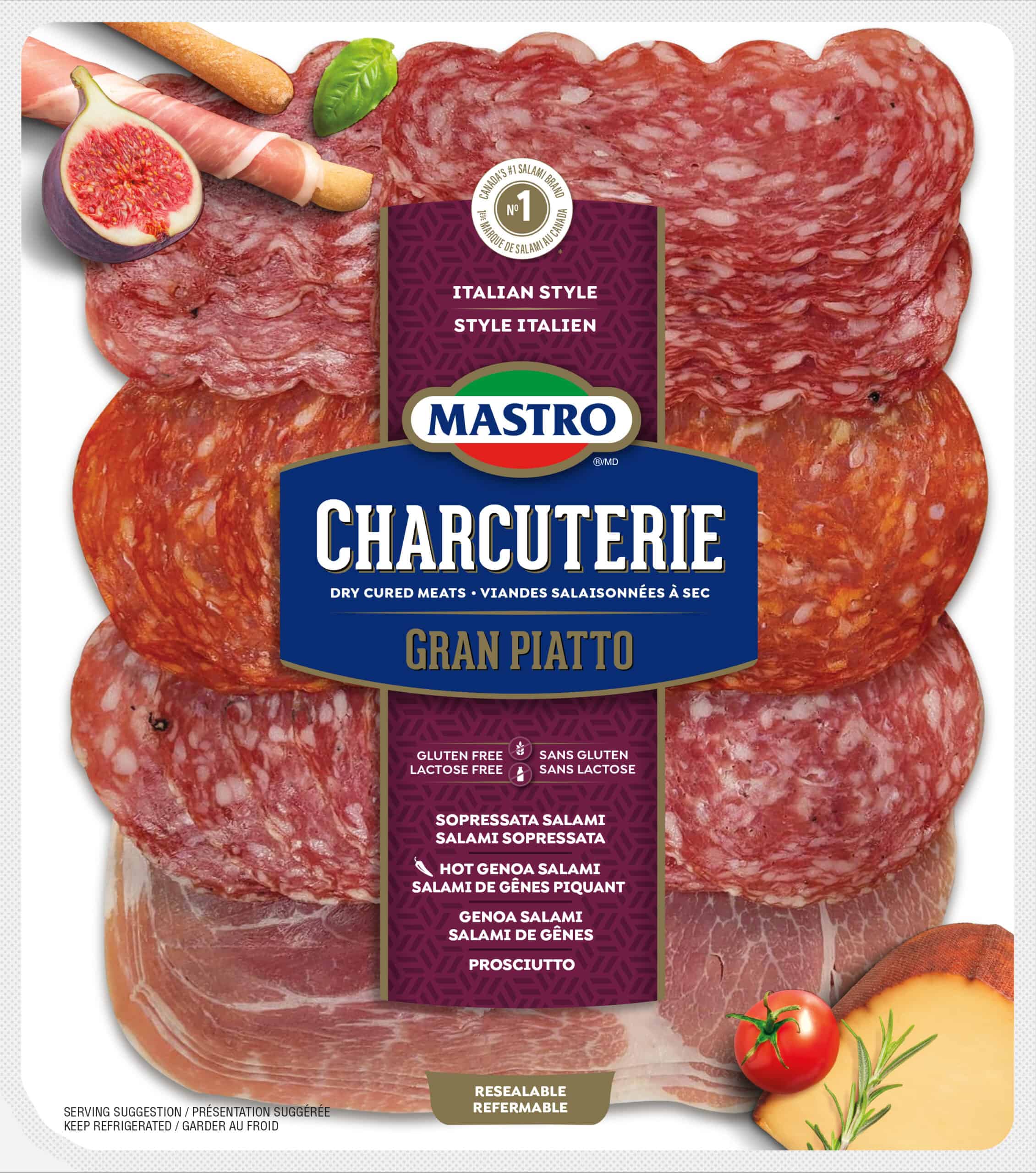 italienne piquante Trio charcuterie 250 g