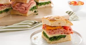 Spicy-Mortadella-and-Rapini-Focaccia-Sandwiches