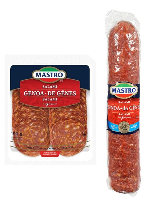 Salami de Gênes, piquant